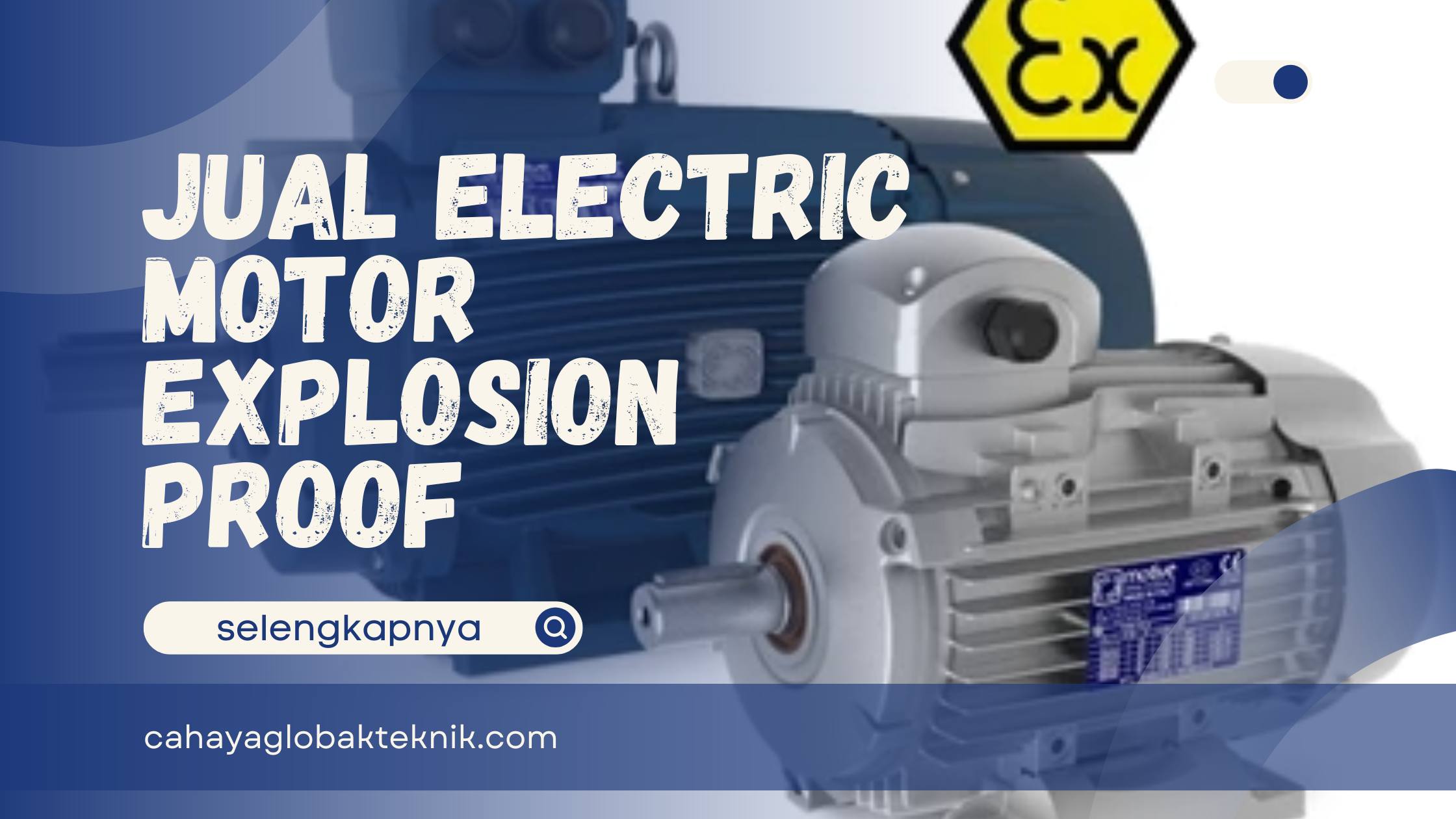 Jual Electric Motor Explosion Proof