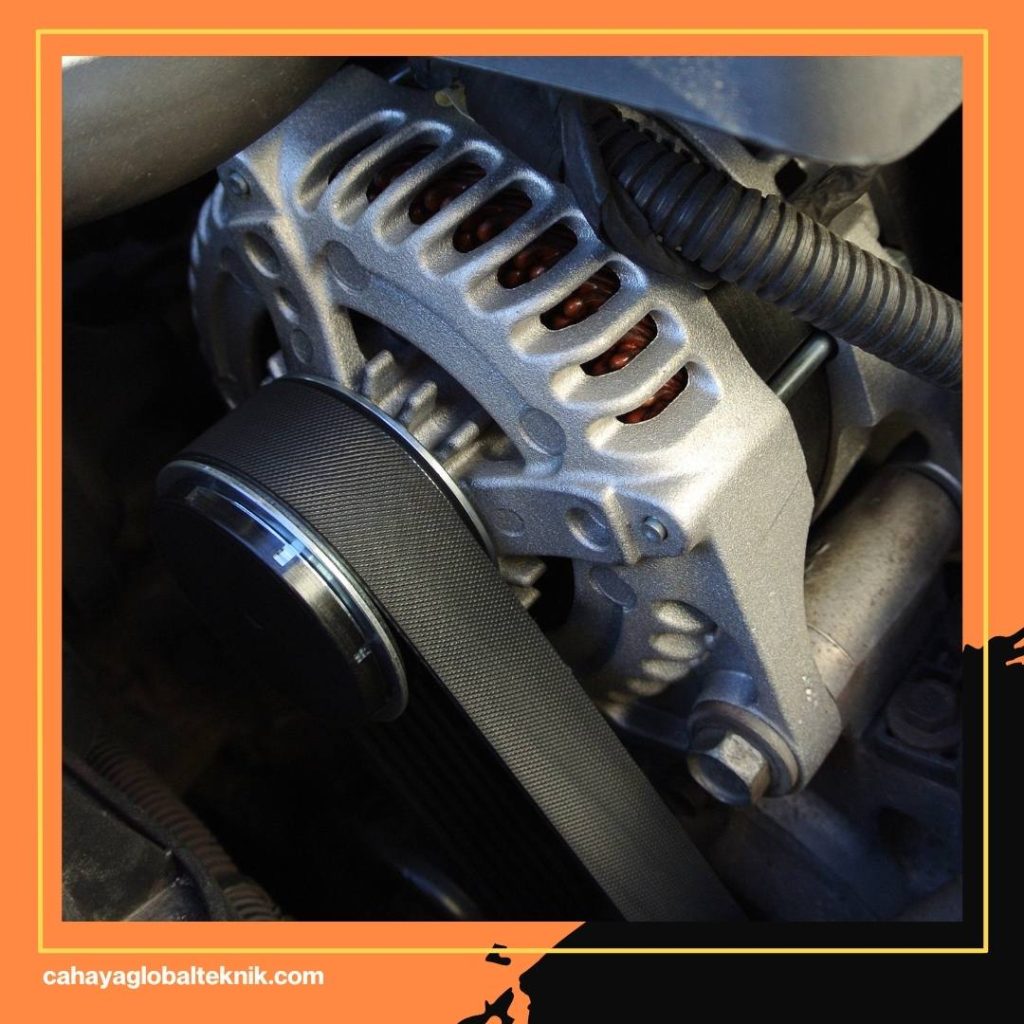 2. Tanda V Belt Akan Putus