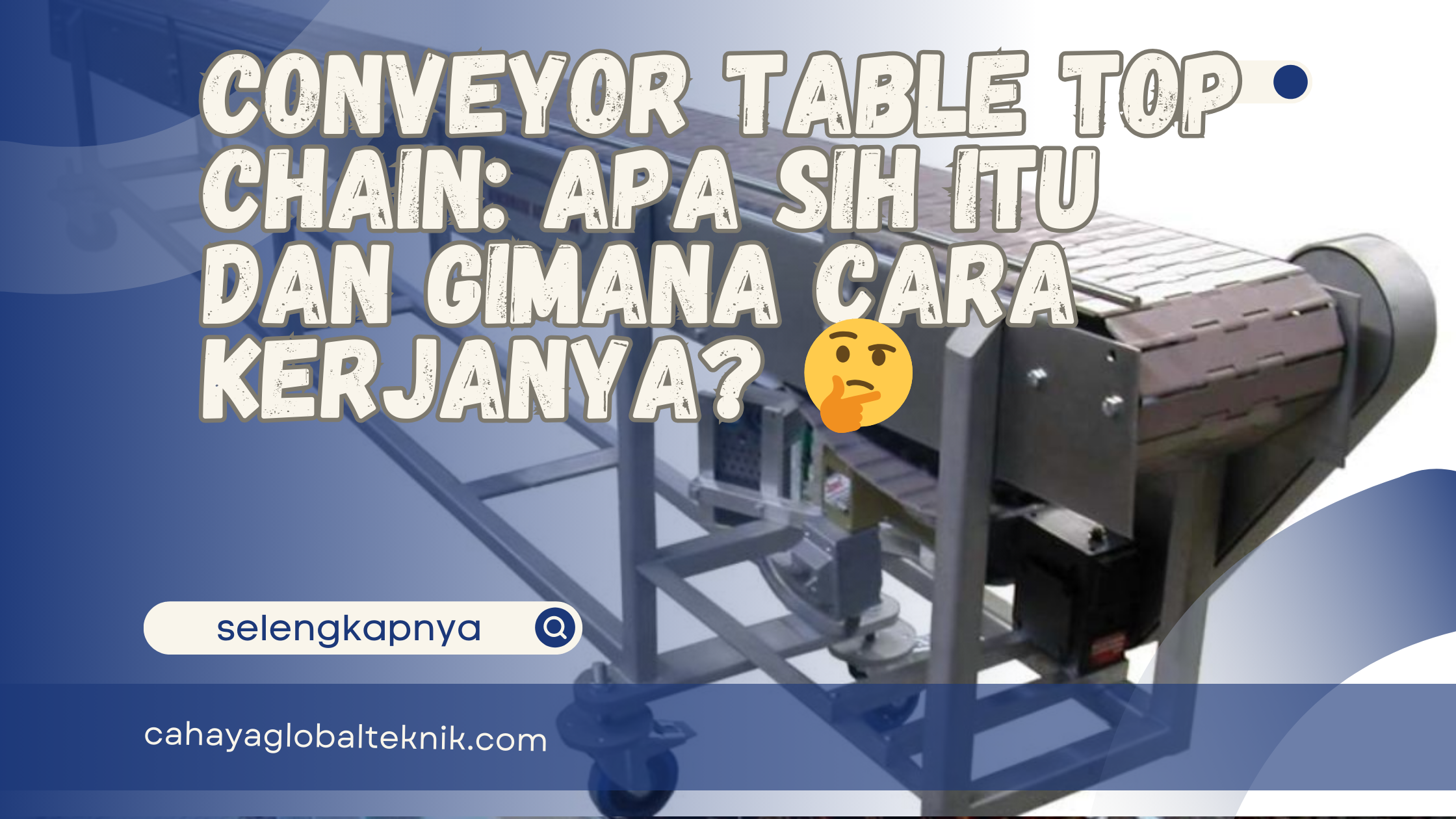 Conveyor Table Top Chain: Apa Sih Itu dan Gimana Cara Kerjanya? 🤔