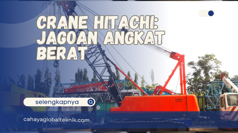 Crane Hitachi: Jagoan Angkat Berat