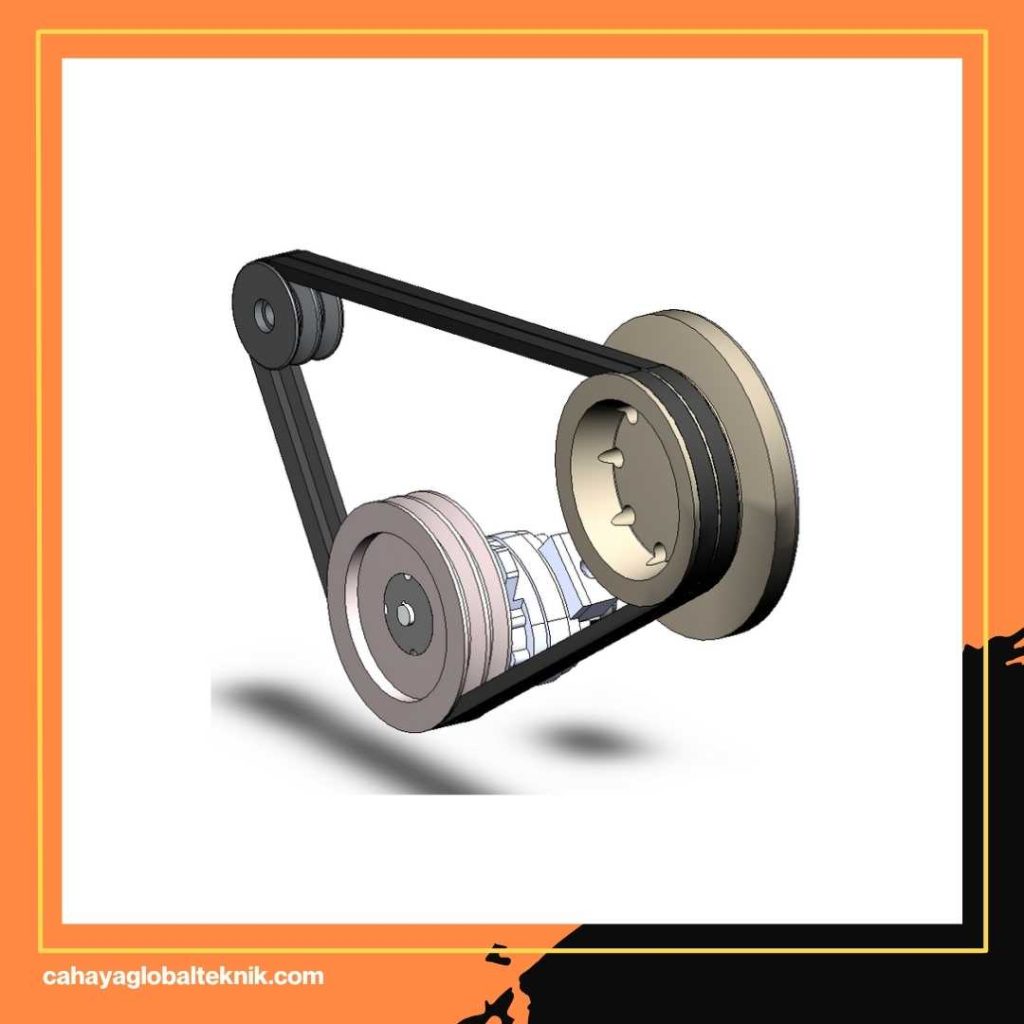 Transmisi Sabuk Puli Pengertian, Fungsi, dan Cara Kerja Lengkap