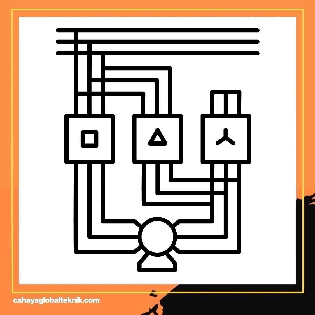 Rangkaian Star Delta Manual