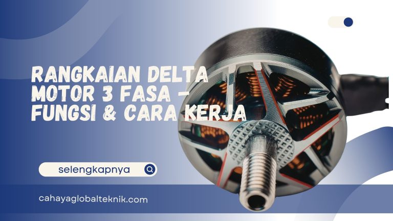 Rangkaian Delta Motor 3 Fasa – Fungsi & Cara Kerja